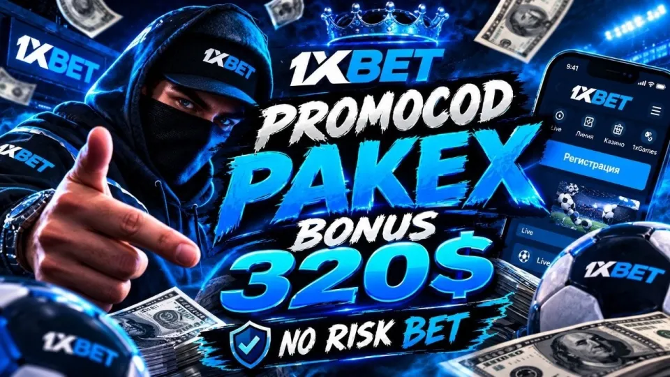 1xBet latest promo code guarantees you an exclusive bonus to boost your bets